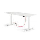 Eliot Lock White Tischplatte MDF White mit Fase 180x80cm - Eliot Onlineshop