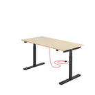 Eliot Original Black Tischplatte Eiche Multiplex 140x70cm - Eliot Onlineshop