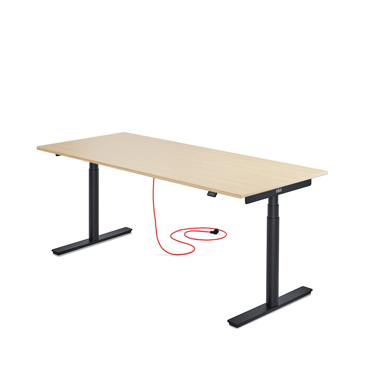 Eliot Original Black Tischplatte Eiche Multiplex 180x79cm - Eliot Onlineshop