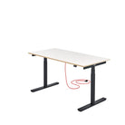 Eliot Original Black Tischplatte Multiplex Fenix Bianco 140x70cm - Eliot Onlineshop