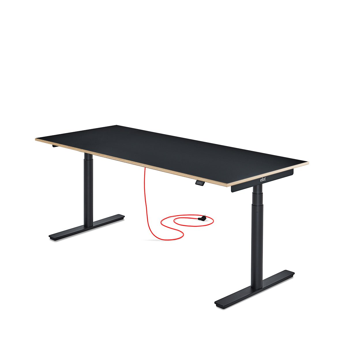 Eliot Original Black Tischplatte Multiplex Fenix Nero 180x79cm - Eliot Onlineshop