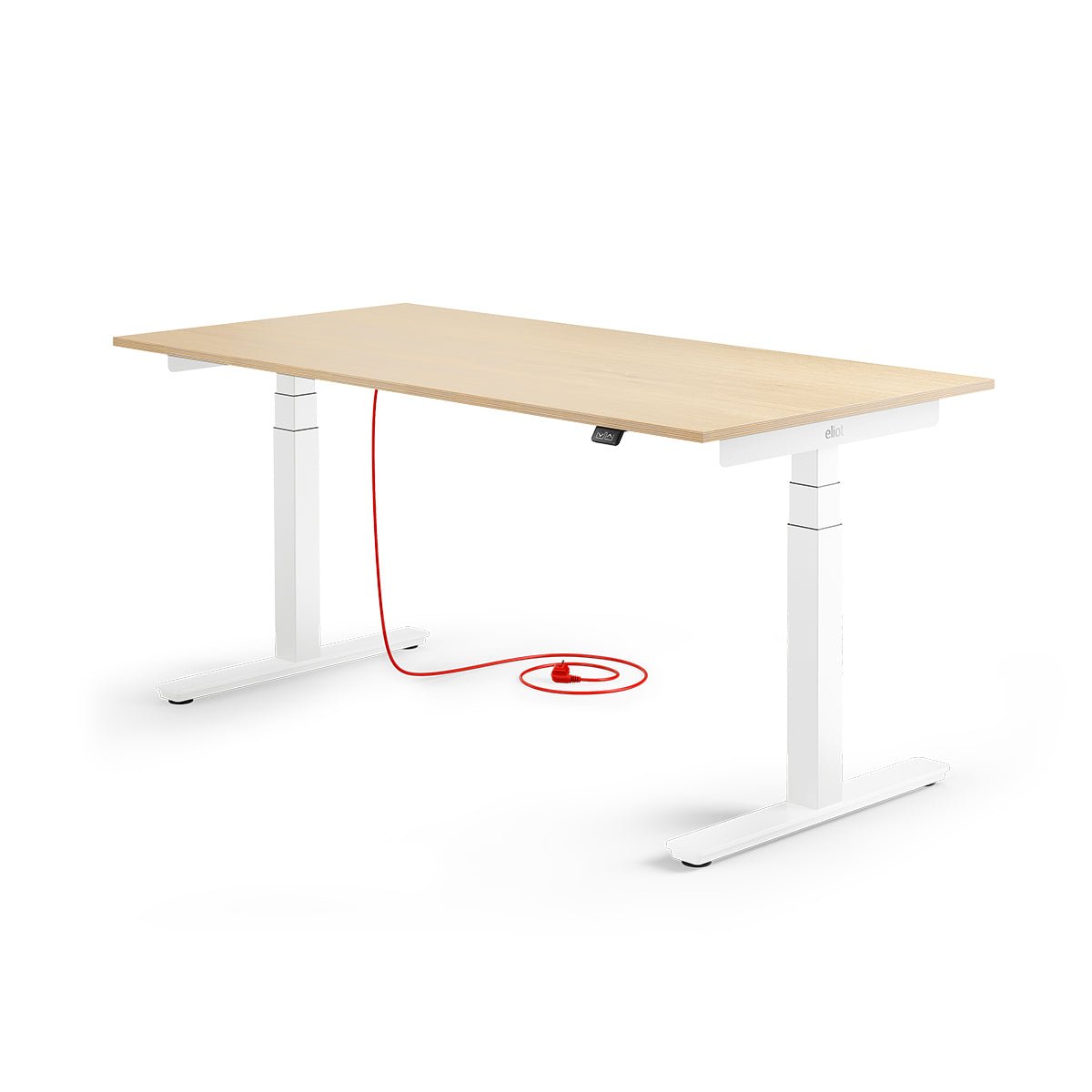 Eliot Pro White Tischplatte Eiche Multiplex 160x80cm - Eliot Onlineshop