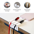 Kabelführung Cablefix White - Eliot Onlineshop