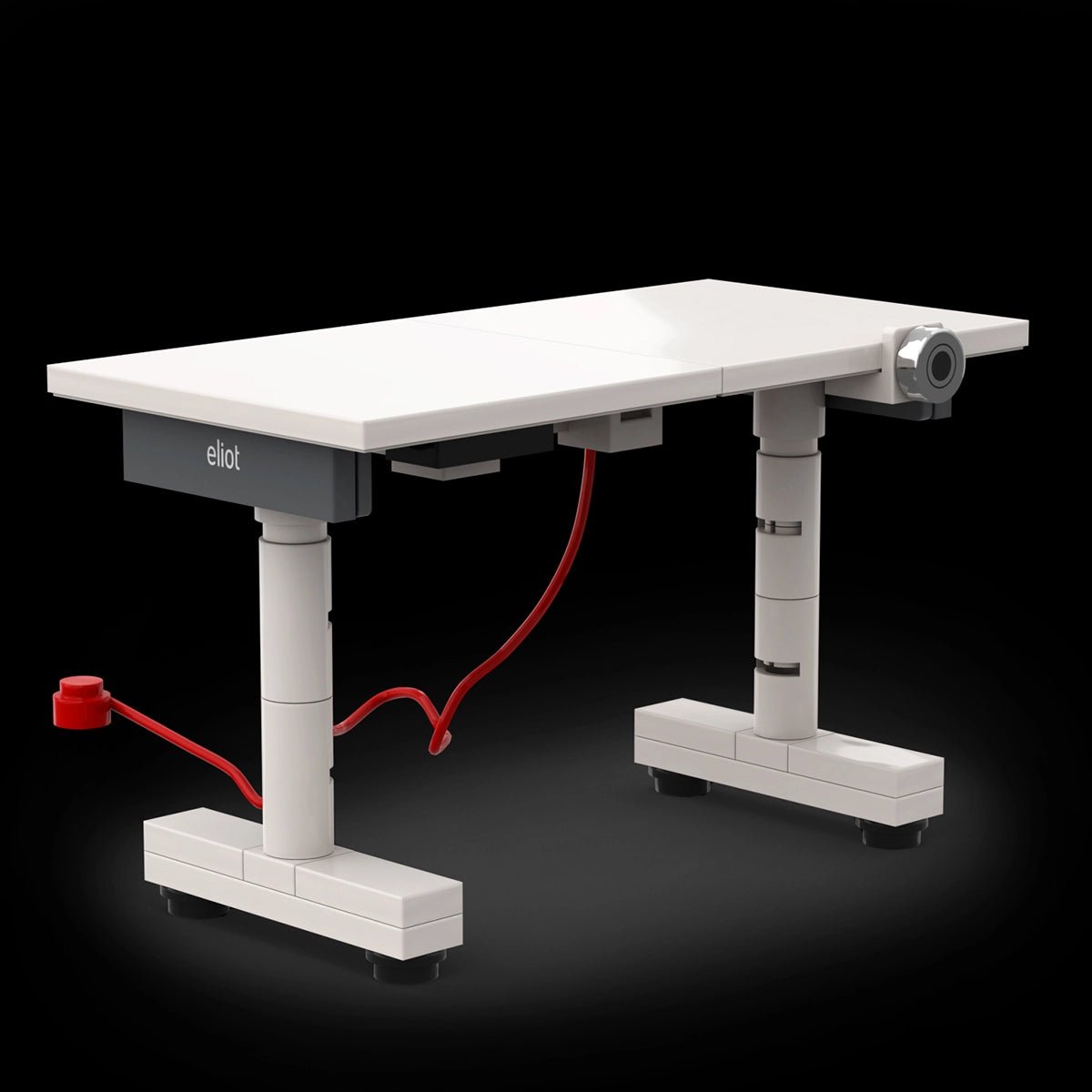 Klemmbaustein - Modell "Eliot Design White" - Eliot Onlineshop