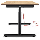 Original Black mit Tischplatte Eiche Multiplex - Eliot Onlineshop