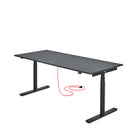 Original Black mit Tischplatte Soft Graphite - Eliot Onlineshop