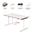 Original White mit Tischplatte Design White - Eliot Onlineshop