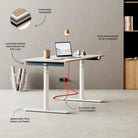 Original White mit Tischplatte Design White - Eliot Onlineshop