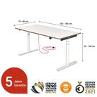 Original White mit Tischplatte Design White - Eliot Onlineshop