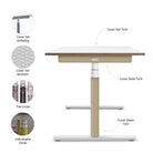 Original White mit Tischplatte Design White - Eliot Onlineshop