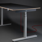 Original White mit Tischplatte Multiplex Fenix Nero - Eliot Onlineshop