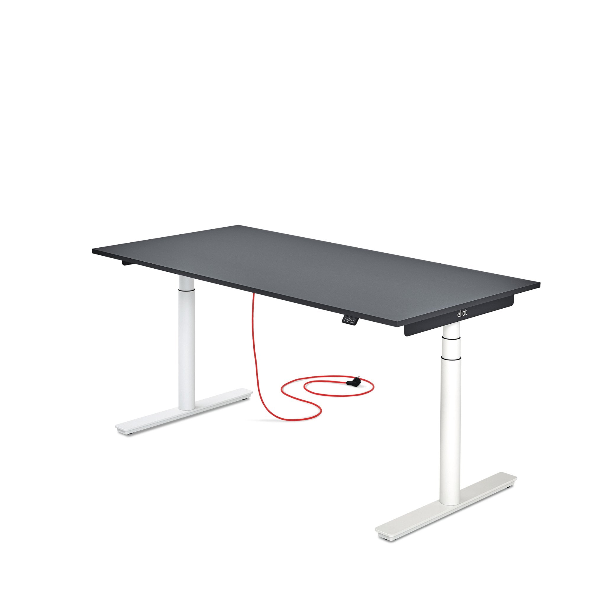 Original White mit Tischplatte Soft Graphite - Eliot Onlineshop