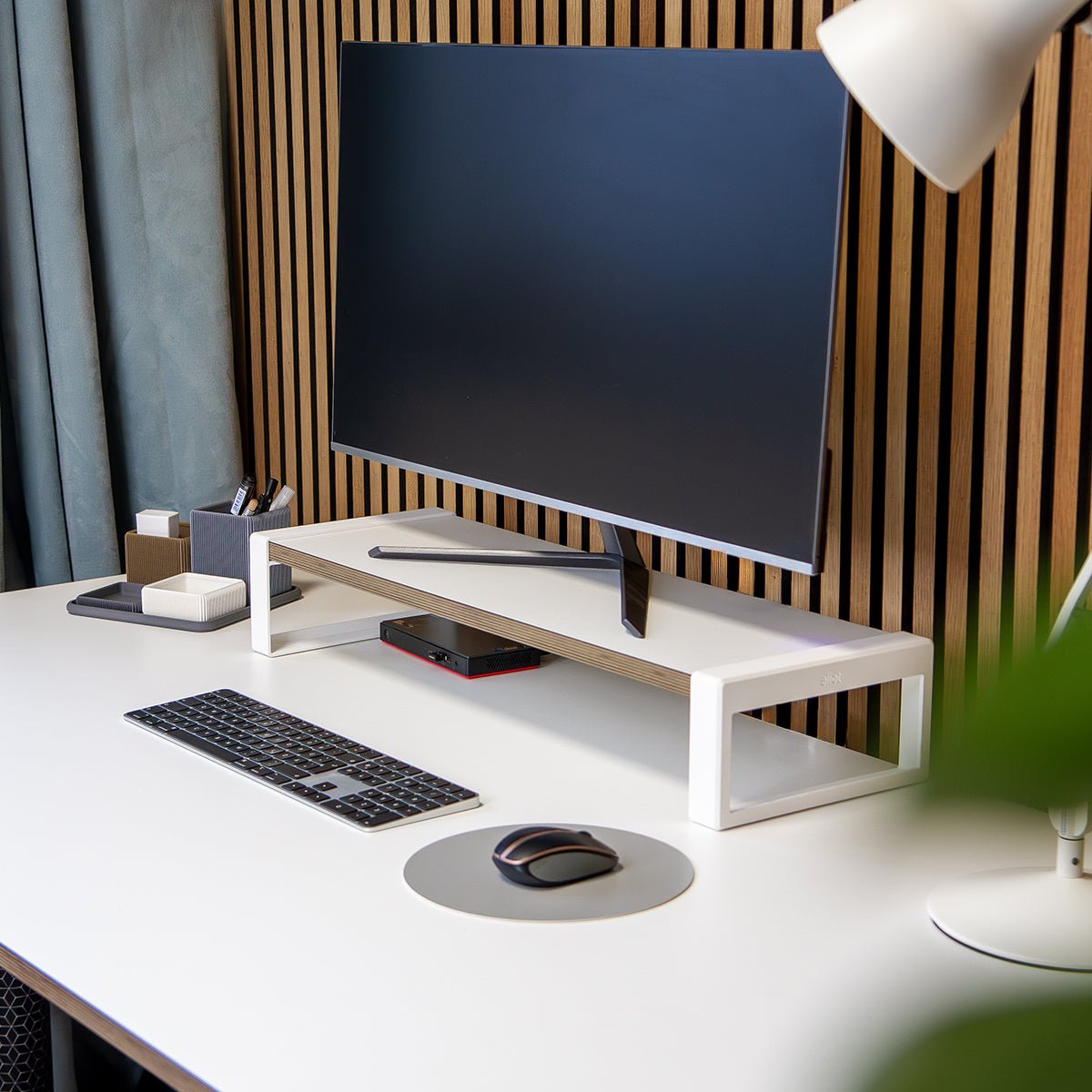 Schreibtischaufsatz Level Design White - Eliot Onlineshop