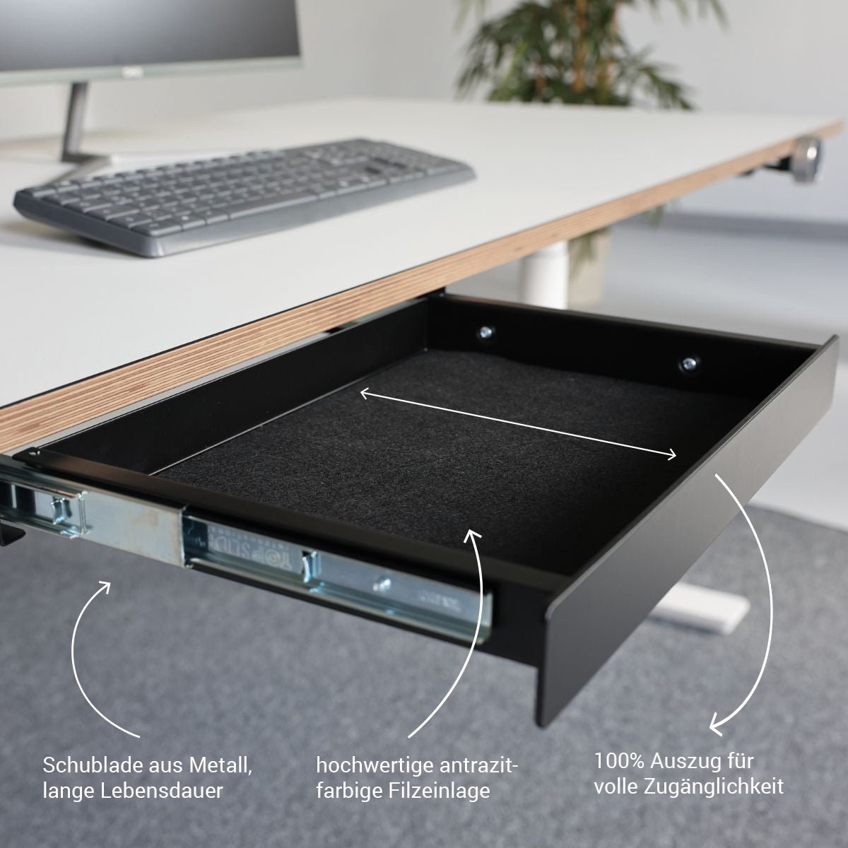 Schublade Schwarz - Eliot Onlineshop