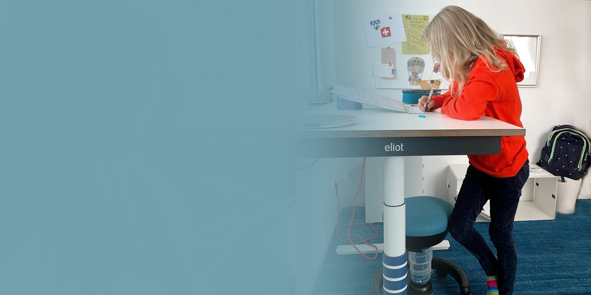 Gesunder Rücken ab der Grundschule: Arbeitsplatz richtig gestalten - Eliot Onlineshop