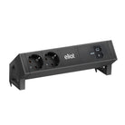 Desk Black 100W Auftischsteckdose - Eliot Onlineshop