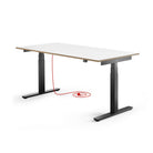 Eliot Pro Black Tischplatte Design White 160x80cm - Eliot Onlineshop