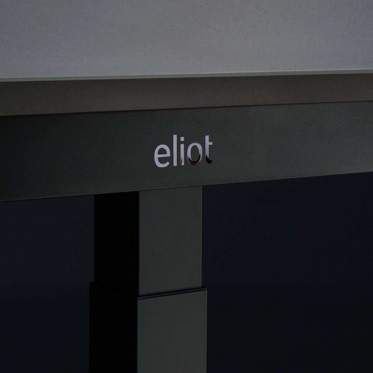 Eliot Pro Black Tischplatte Soft Graphite 160x80cm - Eliot Onlineshop