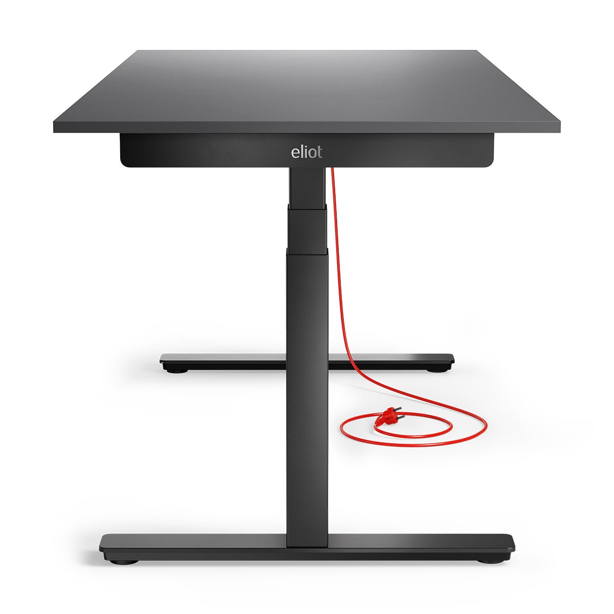 Eliot Pro Black Tischplatte Soft Graphite 160x80cm - Eliot Onlineshop