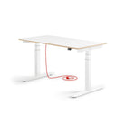 Eliot Pro White Tischplatte Multiplex Fenix Bianco 140x70cm - Eliot Onlineshop