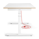 Eliot Pro White Tischplatte Multiplex Fenix Bianco 160x80cm - Eliot Onlineshop