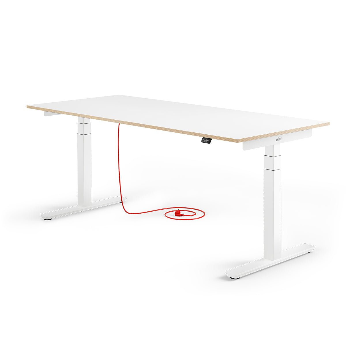 Eliot Pro White Tischplatte Multiplex Fenix Bianco 180x80cm - Eliot Onlineshop