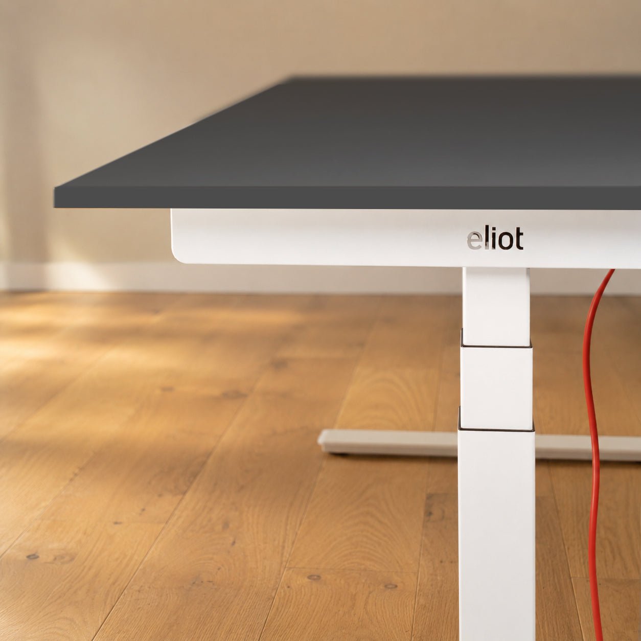 Eliot Pro White Tischplatte Soft Graphite 180x80cm - Eliot Onlineshop