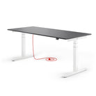 Eliot Pro White Tischplatte Soft Graphite 180x80cm - Eliot Onlineshop