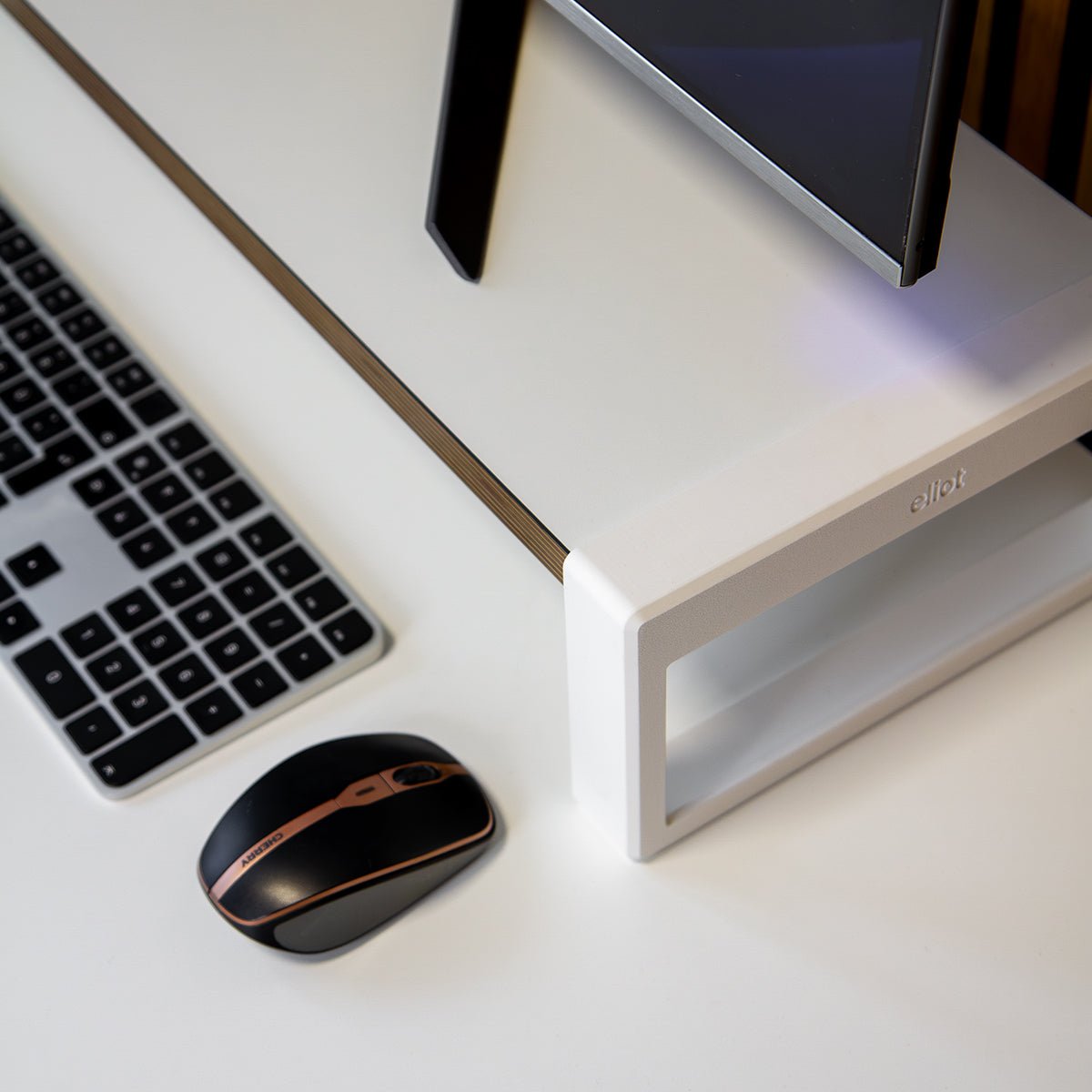 Schreibtischaufsatz Level Design White - Eliot Onlineshop
